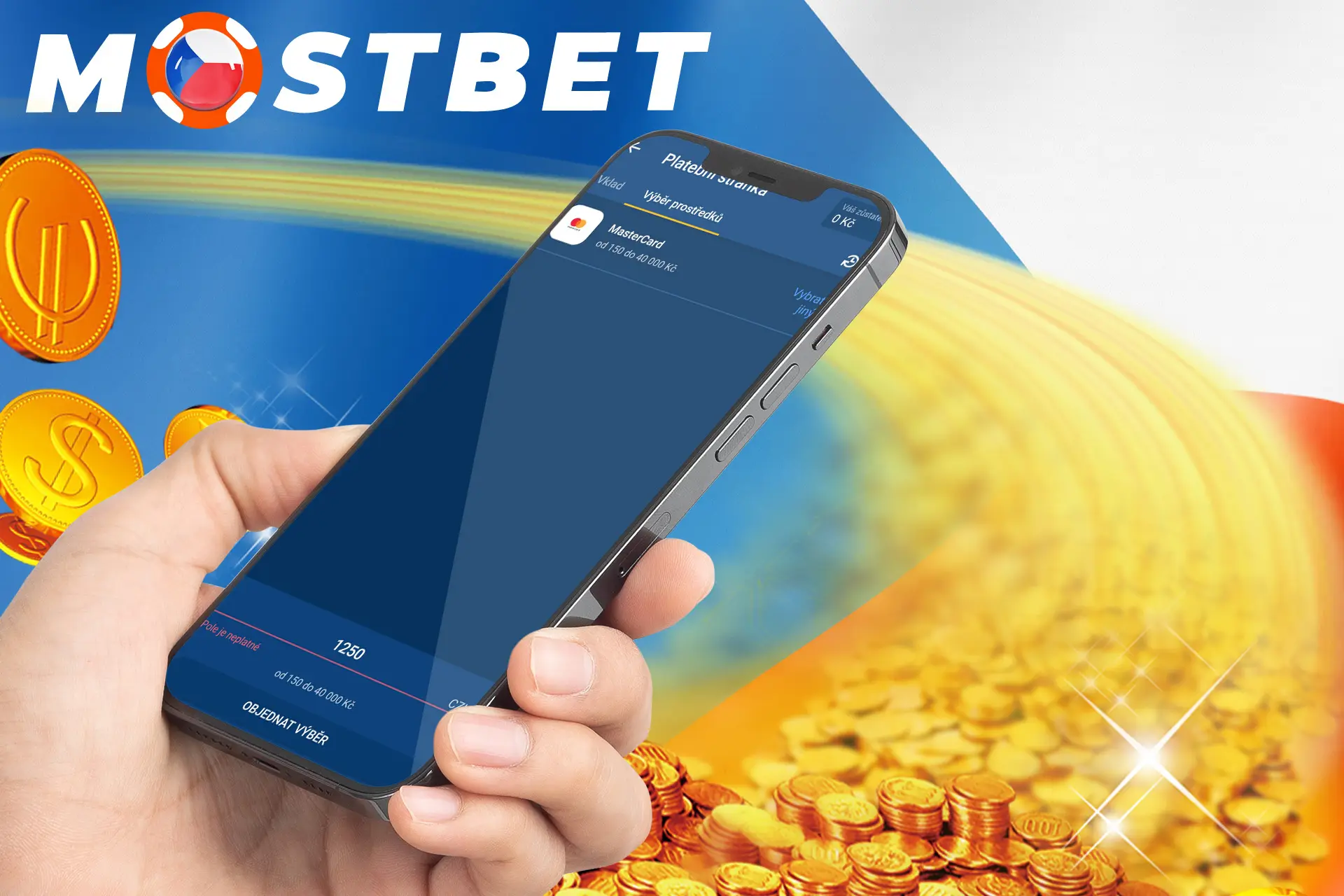 Proveďte svůj první vklad